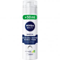 Nivea pianka do golenia Sensitive 200ml + 50ml