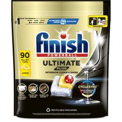 Finish Ultimate Plus tabletki do zmywarek 90 szt. cytrynowe