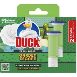 Duck Duo Fresh Discs żelowy krążek do WC Garden Escape zapas 2szt.