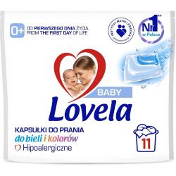 Lovela kapsułki do prania 11szt. do bieli i kolorów