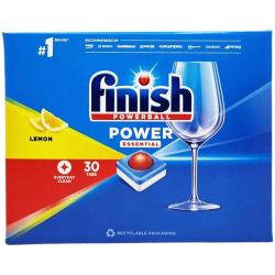 Finish Power Essential tabletki do zmywarek 30 sztuk Lemon