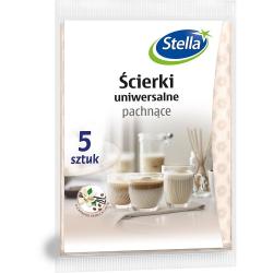 Stella ścierki uniwersalne zapachowe 5szt. Vanilla Latte