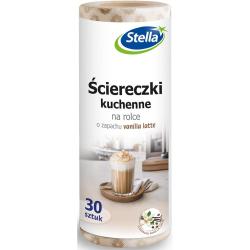 Stella ścierki zapachowe Vanilla Latte 30 sztuk rolka