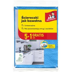 Jan Niezbędny ściereczki Jak Bawełna 6szt.