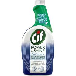 CIF, Power & Shine , spray do czyszczenia łazienki, przeciw