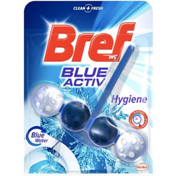 Bref Blue Aktiv Hygiene – kostka do wc 50g
