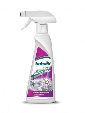 Ludwik płyn do czyszczenia stali nierdzewnej i chromowanej spray 250ml