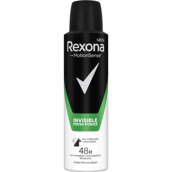 Rexona dezodorant men Invisible Fresh Power 150ml antyperspirant