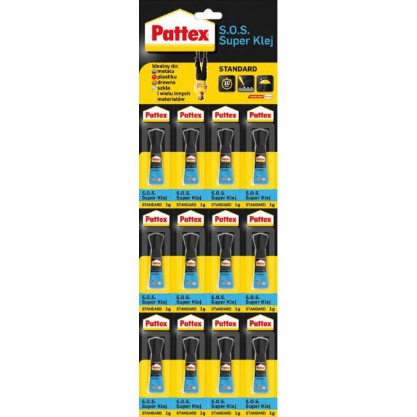 Pattex S.O.S Super Klej 12 sztuk