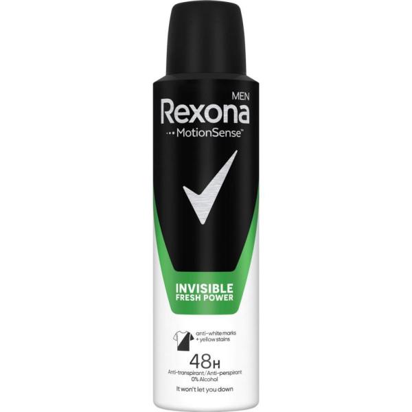 Rexona dezodorant men Invisible Fresh Power 150ml antyperspirant