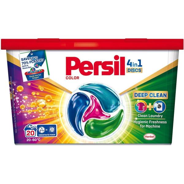 Persil 4in1 Deep Clean kapsułki do prania tkanin 20szt. Kolor