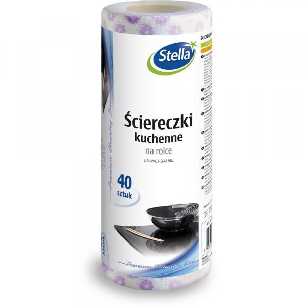 Stella ściereczki uniwersalne na rolce 40szt