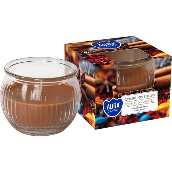 Bispol Aura świeca zapachowa sn69-406 Christmas Spices
