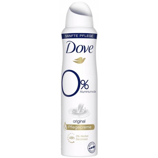 Dove dezodorant Original 0% Aluminium 150ml
