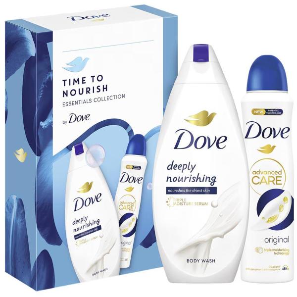 Dove zestaw Original (dezodorant 150ml + żel pod prysznic 250ml)