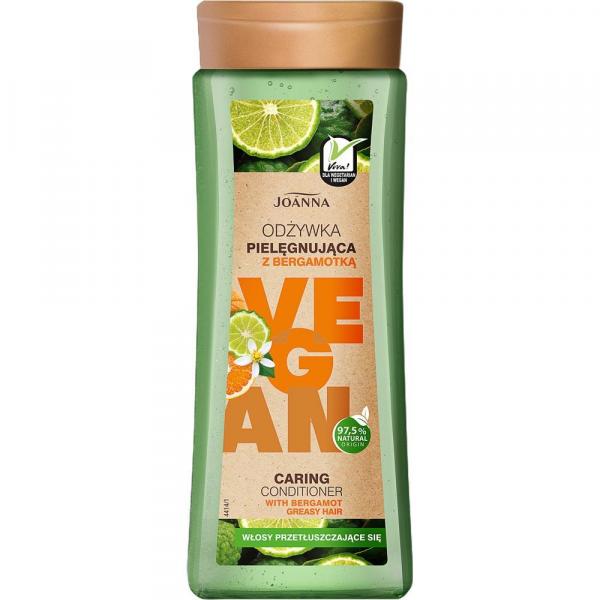 Joanna Vegan odżywka pielęgnująca 300ml Bergamotka
