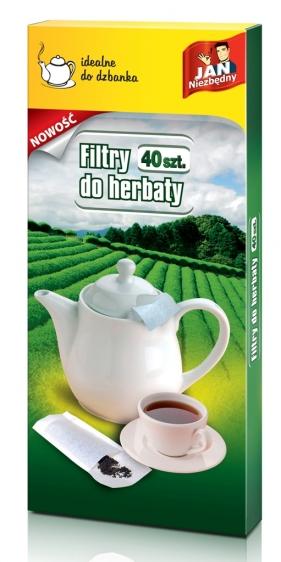 Jan Niezbędny filtry do herbaty do dzbanka 40szt
