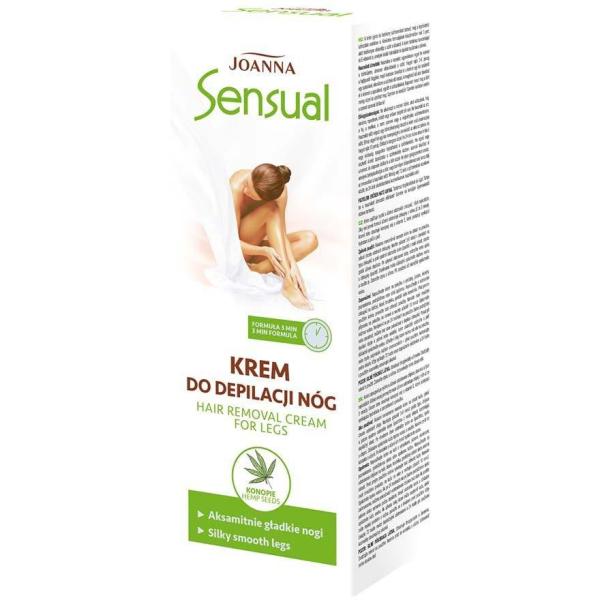 Joanna Sensual krem do depilacji nóg 100g Konopie
