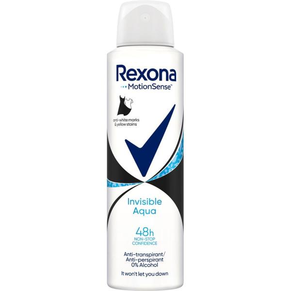 Rexona dezodorant damski Invisible Aqua 150ml