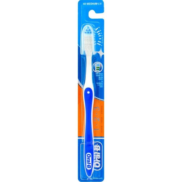 Oral B szczoteczka do zębów 1.2.3 Medium
