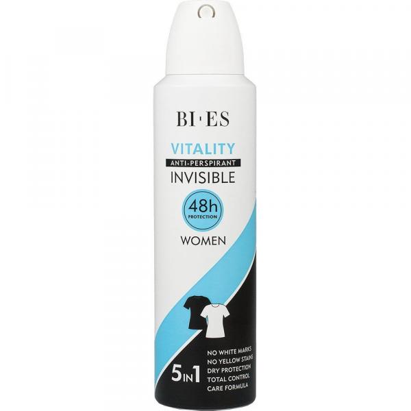 Bi-es dezodorant Invisible Vitality 150ml
