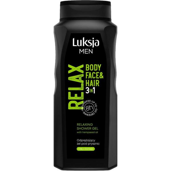 Luksja żel pod prysznic 3w1 Men Relax 500ml
