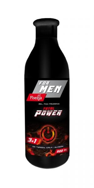 Poezja żel pod prysznic męski Power 500ml