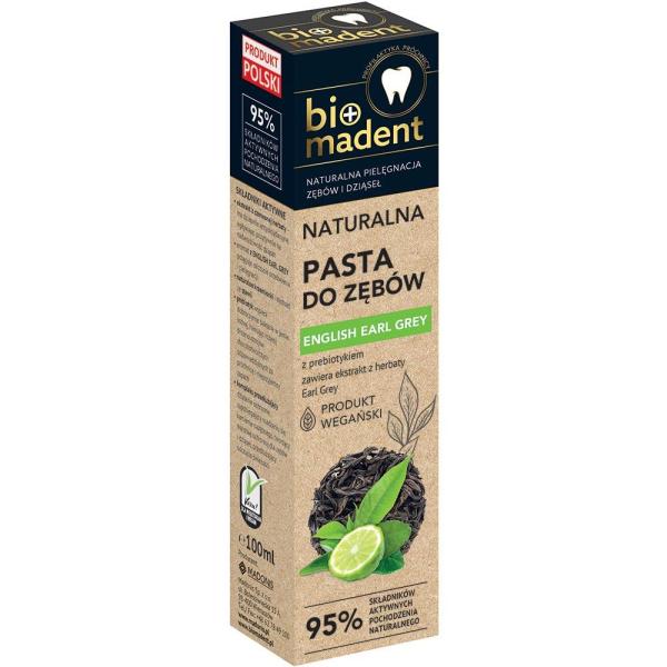 Bio Madent pasta do zębów 100ml English Earl Grey z prebiotykiem 