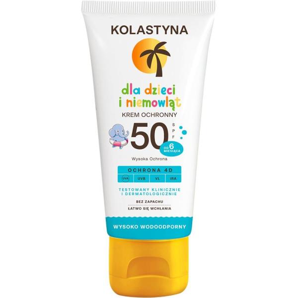 Kolastyna Opalanie Krem ochronny dla dzieci SPF50 75ml 
