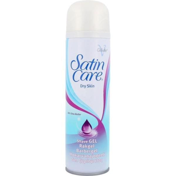 Gillette Satin Care dry skin żel do golenia 200ml Shea Butter