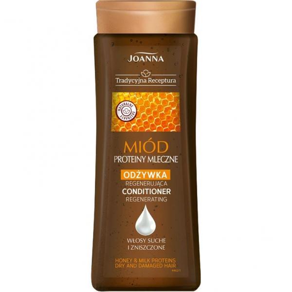 Joanna Tradycyjna Receptura odżywka 300ml miód i proteiny mleczne