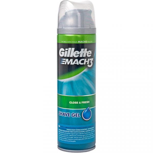 Gillette Mach 3 żel do golenia fresh 200ml