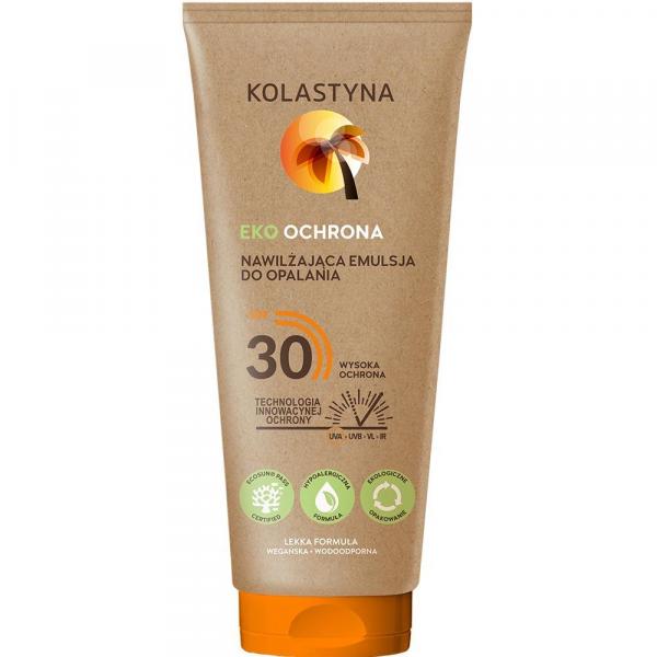 Kolastyna Opalanie emulsja do opalania SPF30 Eko Ochrona 150ml