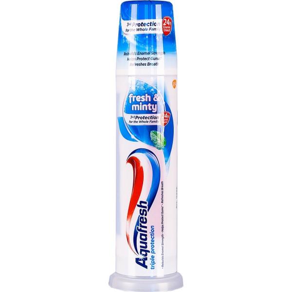 Aquafresh 100ml pump fresh & minty pasta do zębów