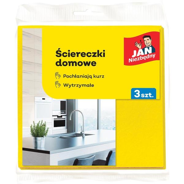 Jan Niezbędny ściereczki domowe 3 szt.