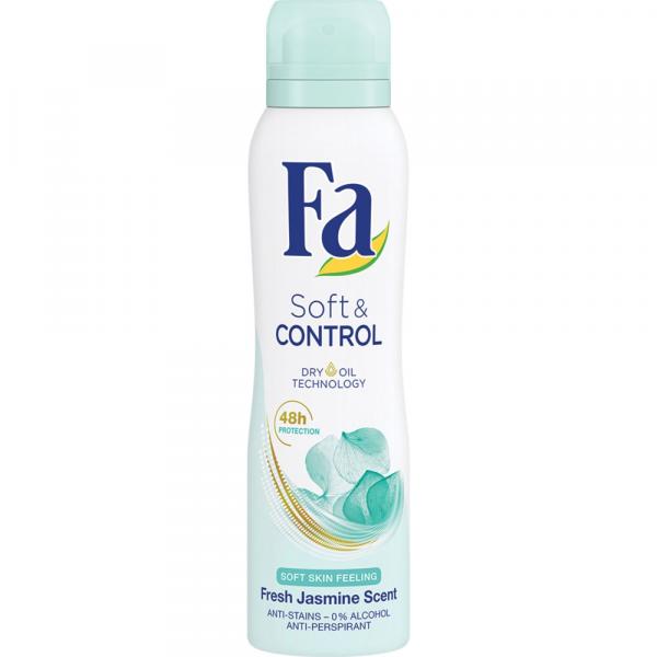 Fa dezodorant Soft & Control Fresh Jasmine 150ml