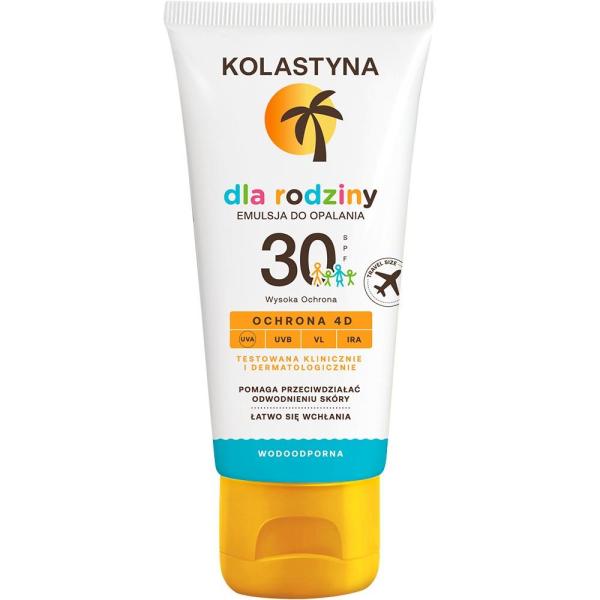 Kolastyna emulsja do opalania SPF30 80ml
