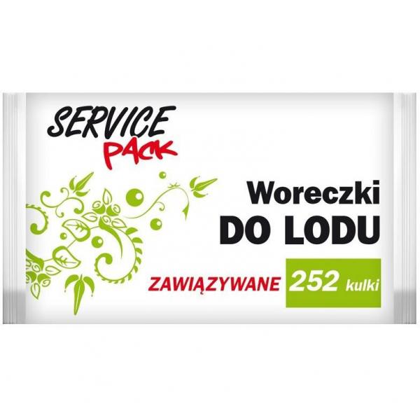 Fixi torebki do lodu zawiązywane 252 kostki
