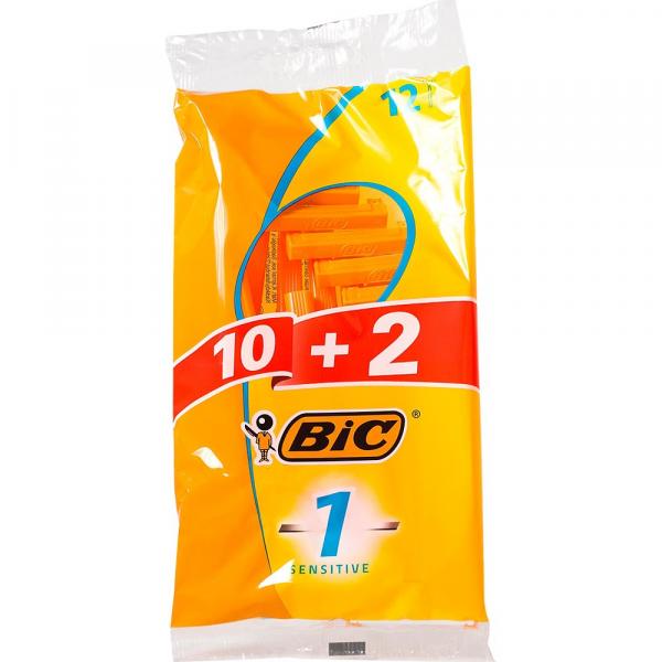 Bic Sensitive 1-ostrzowe golarki 12szt