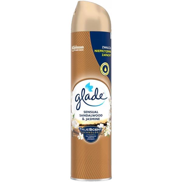 Glade by Brise odświeżacz powietrza spray drzewo sandałowe jaśmin 300ml