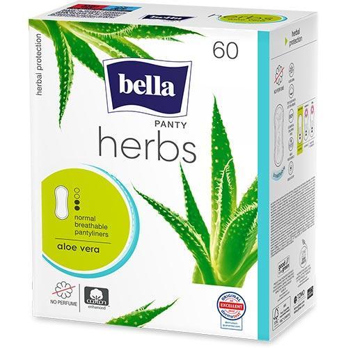 Bella Herbs aloes 60szt wkładki higieniczne
