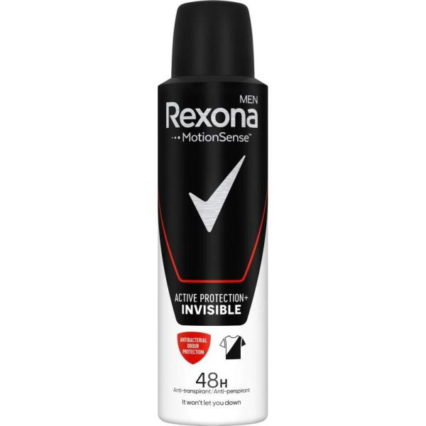 Rexona dezodorant men Invisible Active Protection 150ml antyperspirant