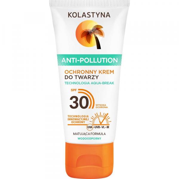 Kolastyna Opalanie Anti-Pollution ochronny krem do twarzy SPF30 50ml